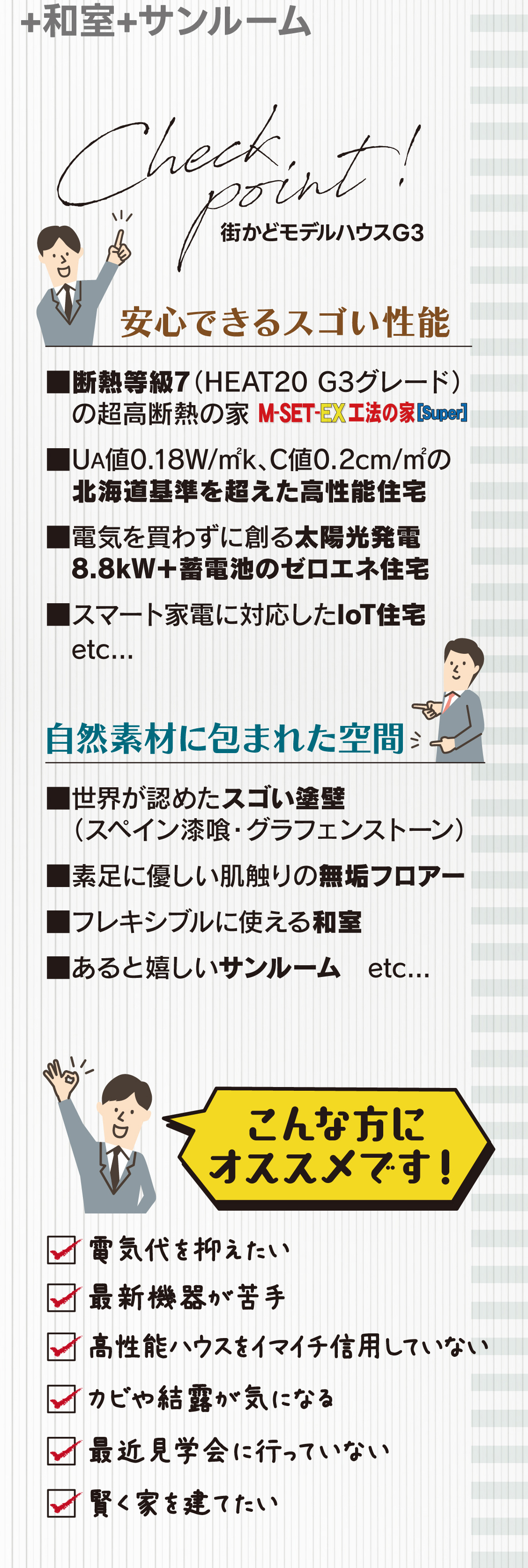 長野県中野市若宮の街かどHEAT20 G3グレードモデルハウス。